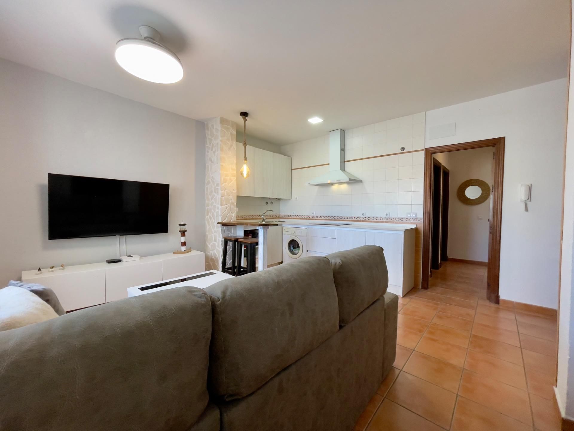 Sala d'estar de Pis en venda en Chiclana de la Frontera amb Aire condicionat i Balcó