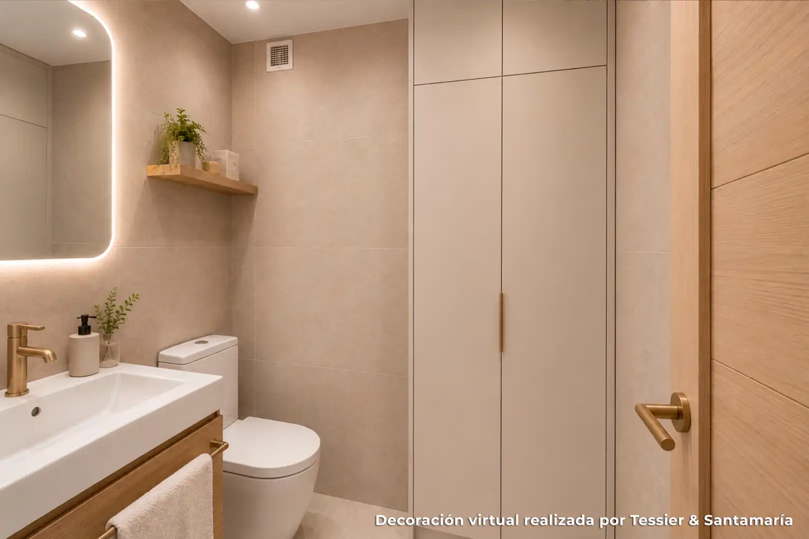Baño de Piso en venta en Gijón  con Calefacción, Amueblado y Horno