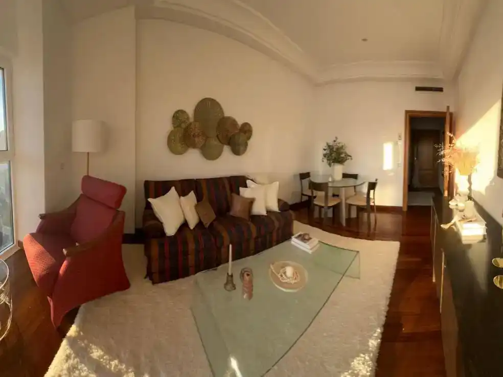 Sala d'estar de Àtic en venda en A Coruña Capital 
