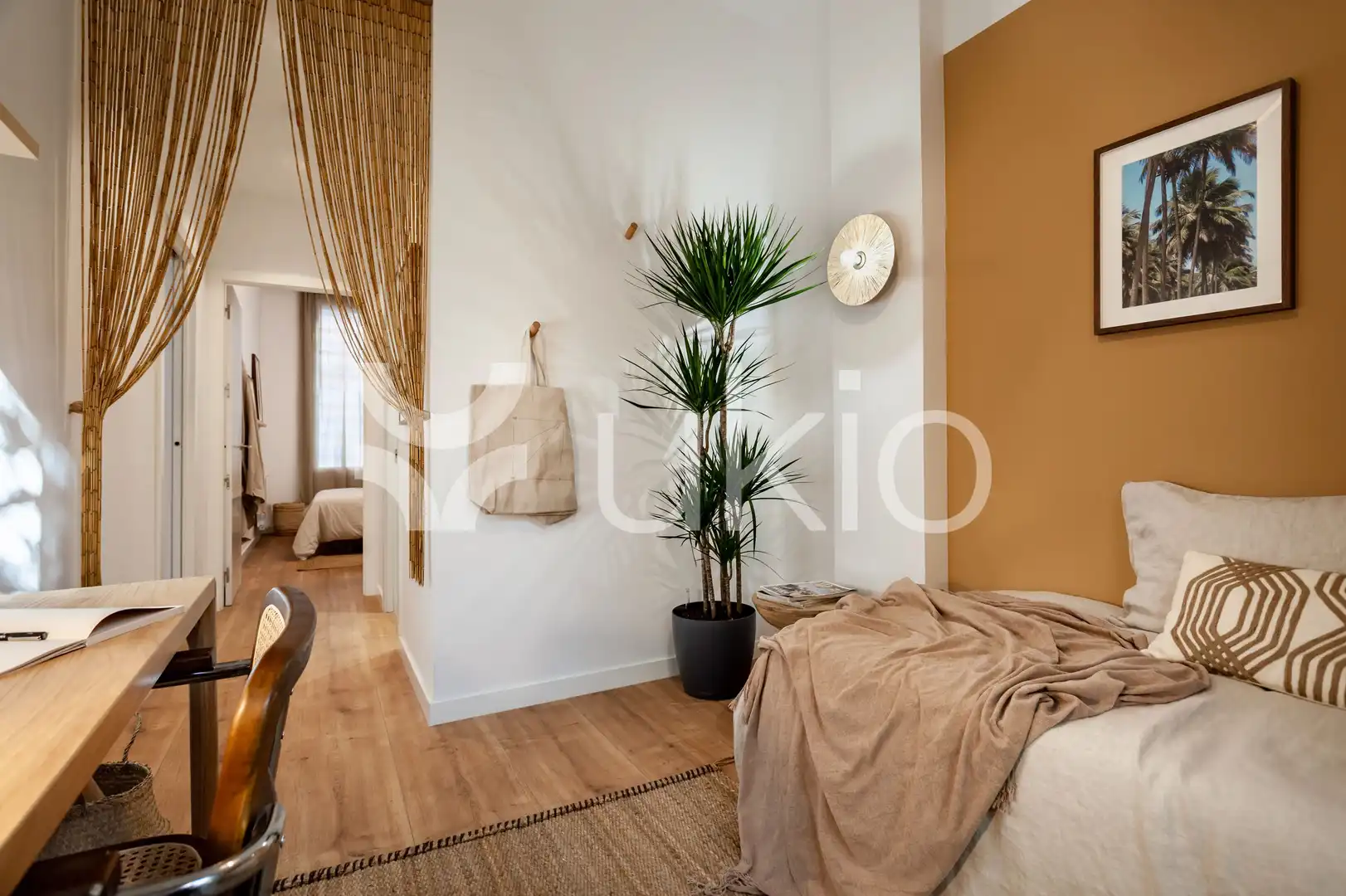 Bedroom of Apartments for rent in Barcelona  with Air Conditioner, Heating and Terrace