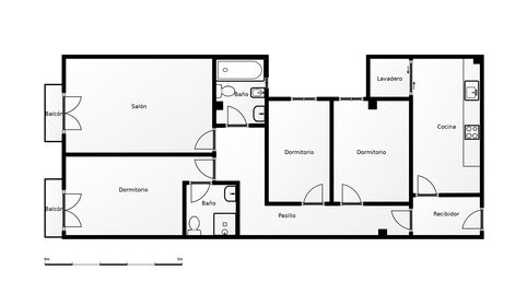 Foto 2 de Apartament en venda a Calle Valdelacalzada, Montijo, Spain, 4, Montijo, Badajoz
