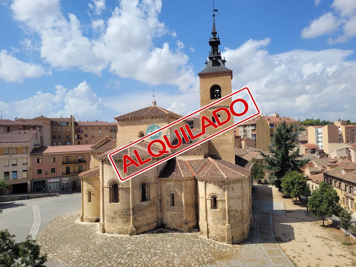 Exterior view of Flat to rent in Segovia Capital  with Heating and Balcony