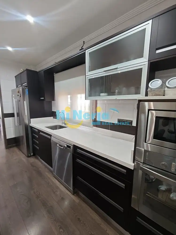 Cocina de Casa o chalet en venta en Torrox con Aire acondicionado, Calefacción y Terraza