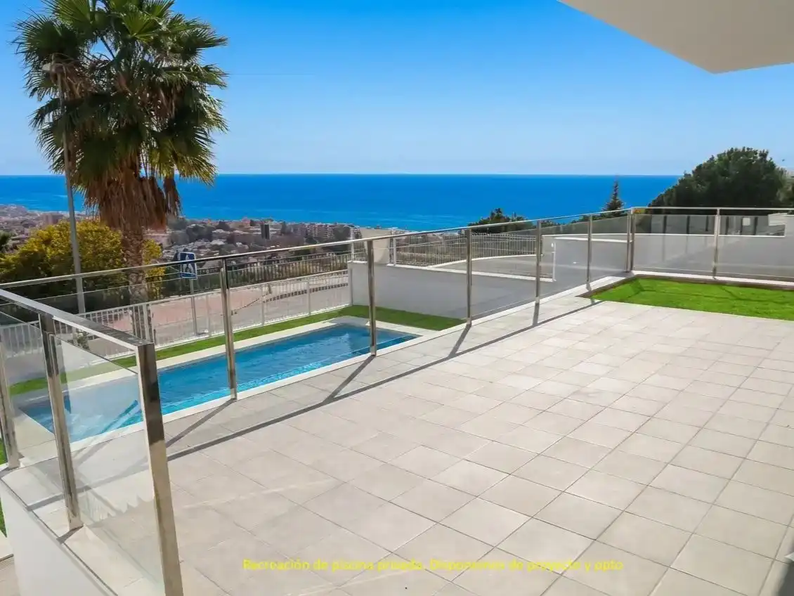 Terrassa de Casa adosada en venda en Málaga Capital amb Aire condicionat, Terrassa i Piscina