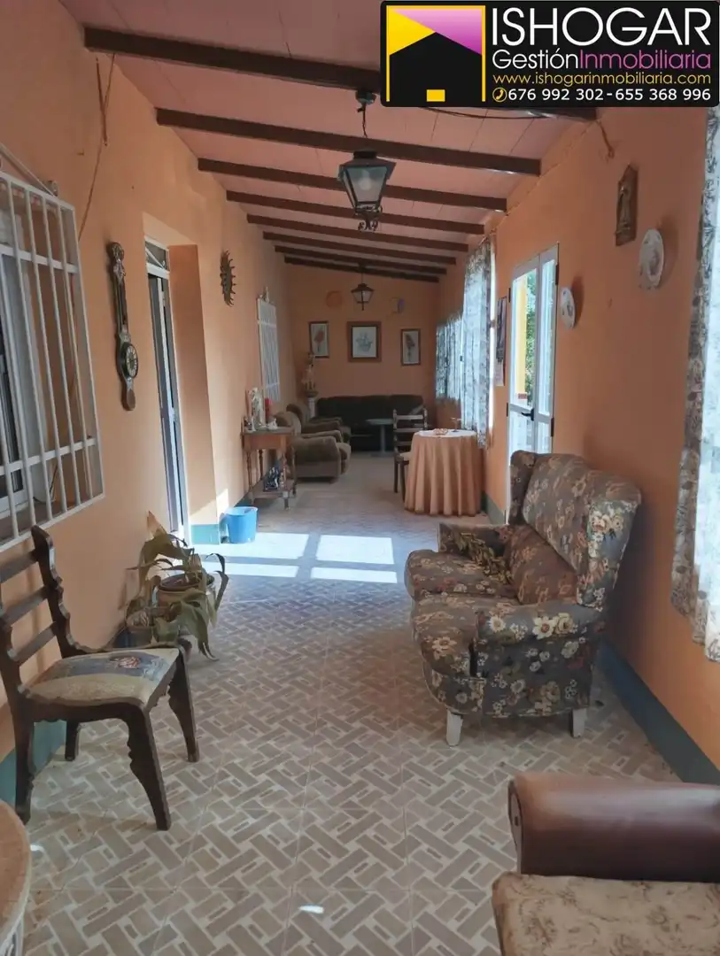 Sala de estar de Finca rústica en venta en Valdepeñas