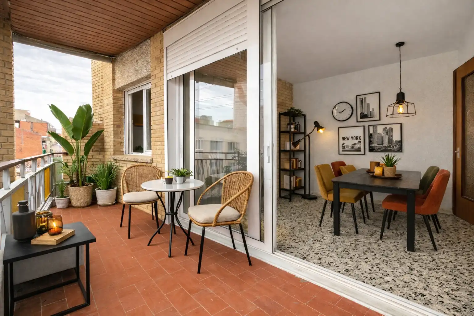 Terrace of Flat for sale in Mollet del Vallès  with Heating and Balcony