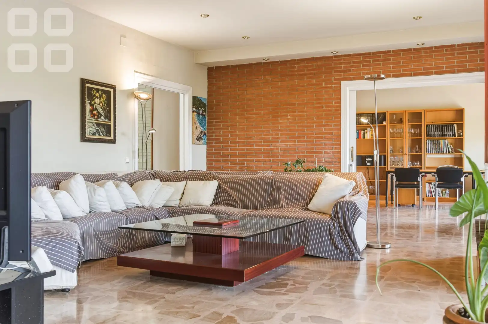 Sala de estar de Casa o chalet en venta en Caldes d'Estrac con Calefacción, Jardín privado y Terraza