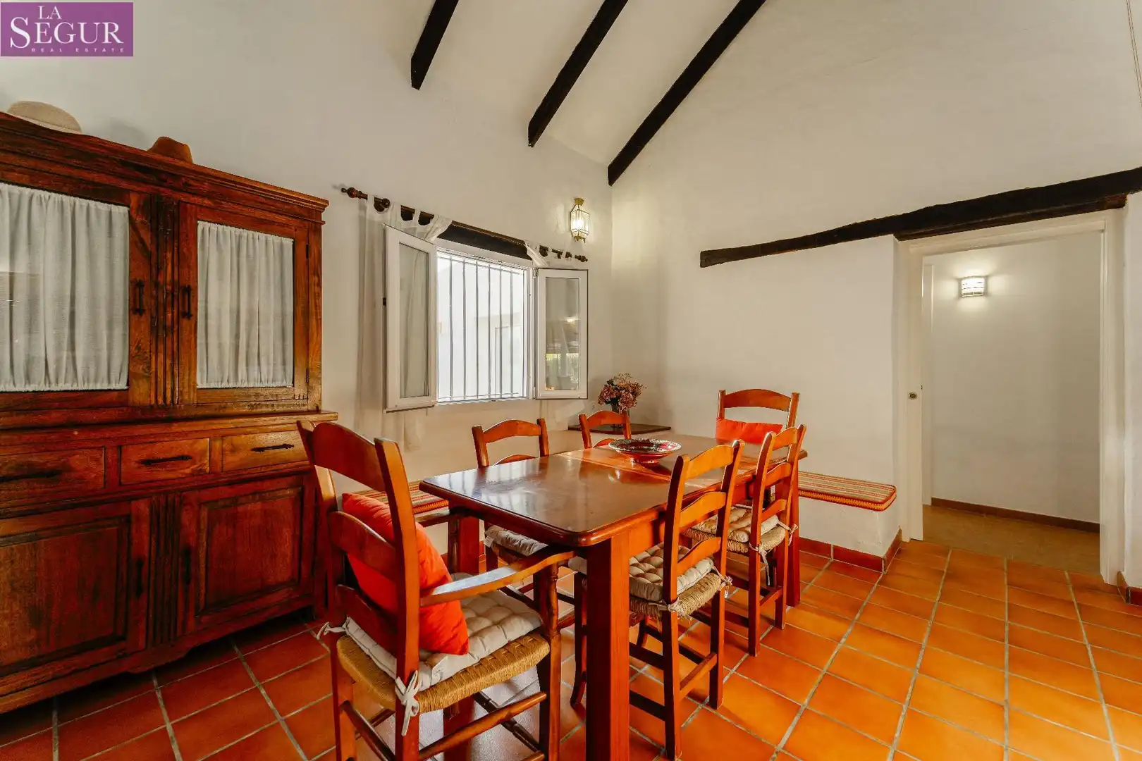 Dining room of Houses for sale in Vejer de la Frontera  with Private garden, Terrace and Swimming Pool