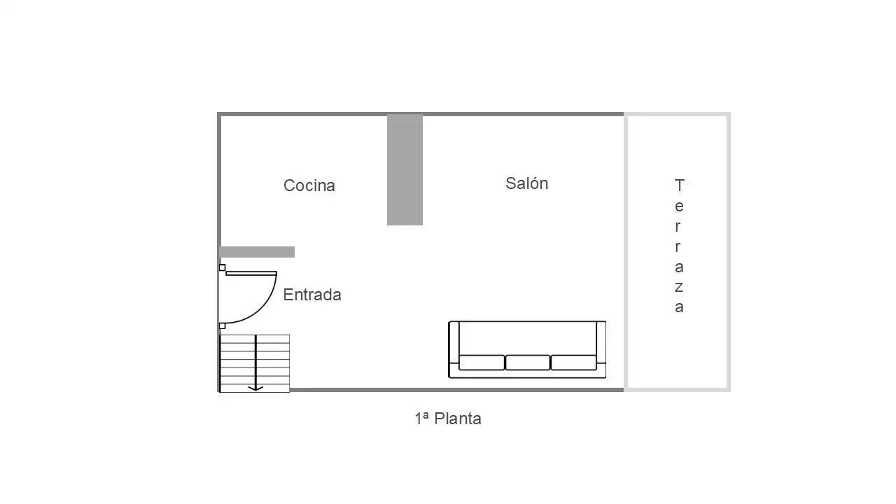Maisonette zum Verkauf in de la Ermita, Playa Poniente