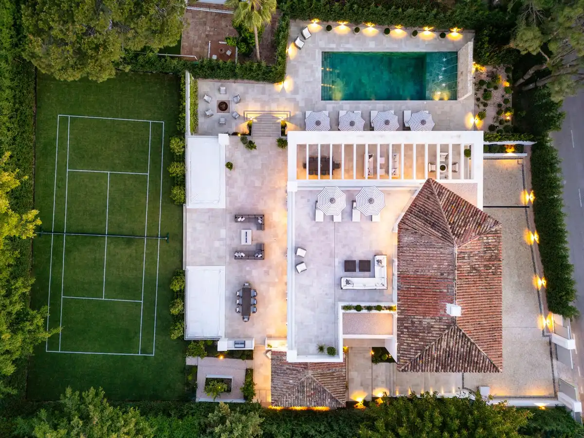Garten von Haus oder Chalet zum Verkauf in Marbella mit Klimaanlage, Privatgarten und Terrasse