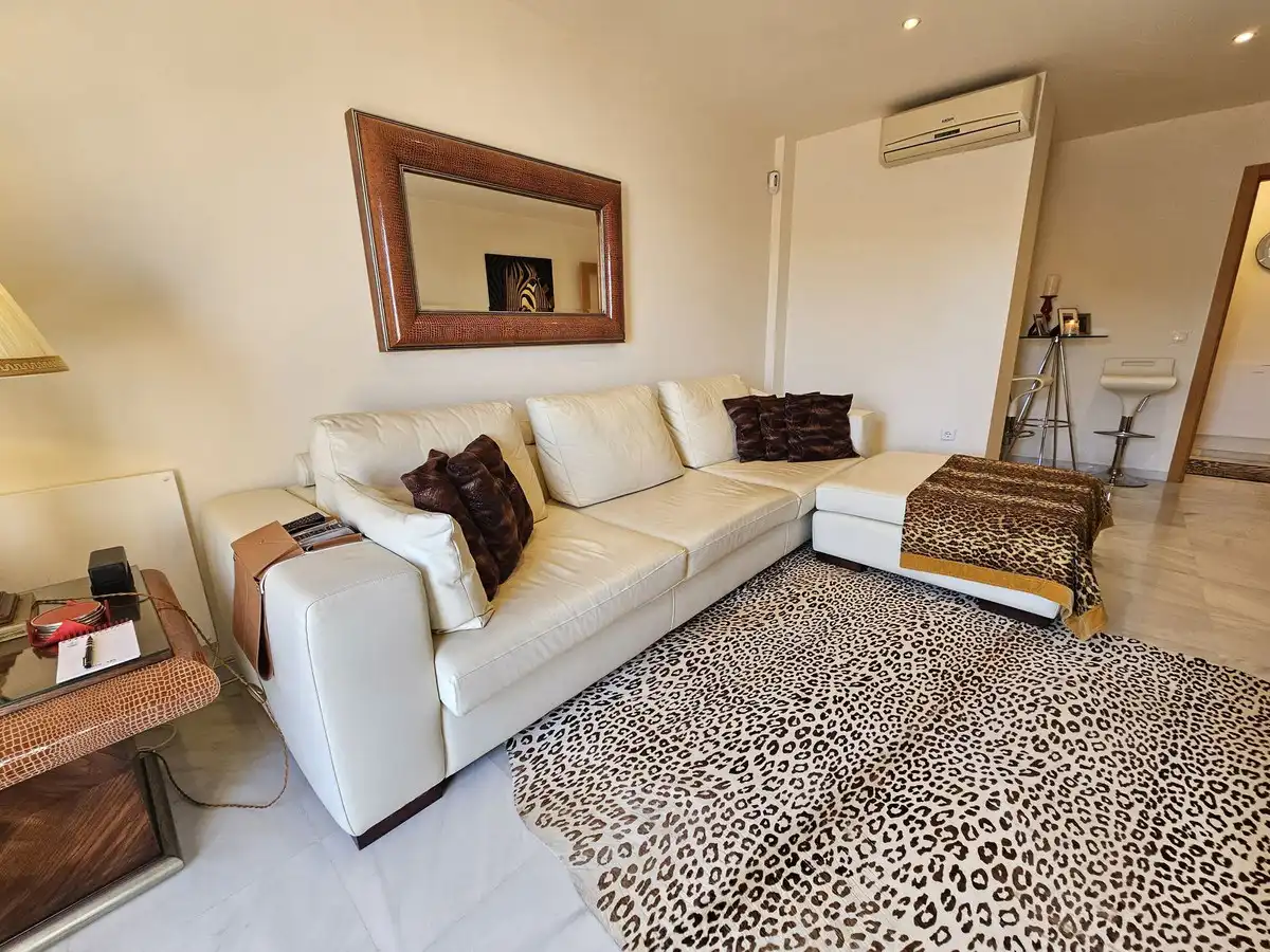 Wohnzimmer von Dachboden zum Verkauf in Mijas mit Klimaanlage, Terrasse und Abstellraum