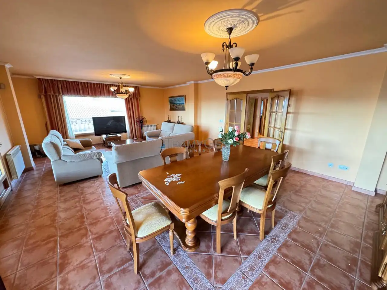 Comedor de Casa o chalet en venta en Vilagarcía de Arousa con Calefacción, Jardín privado y Terraza
