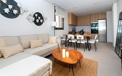 Living room of Flat for sale in Santa Pola  with Air Conditioner, Private garden and Terrace