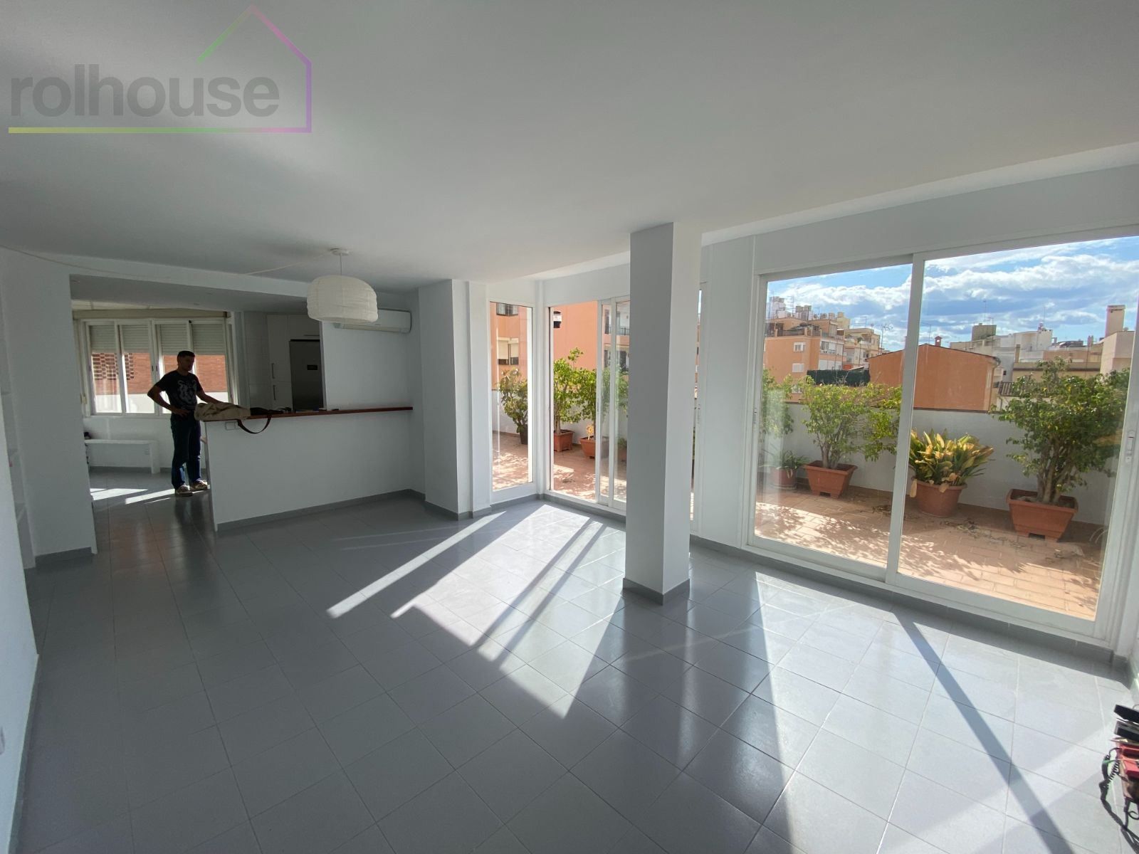 Vista exterior de Ático de alquiler en  Palma de Mallorca con Aire acondicionado, Calefacción y Terraza