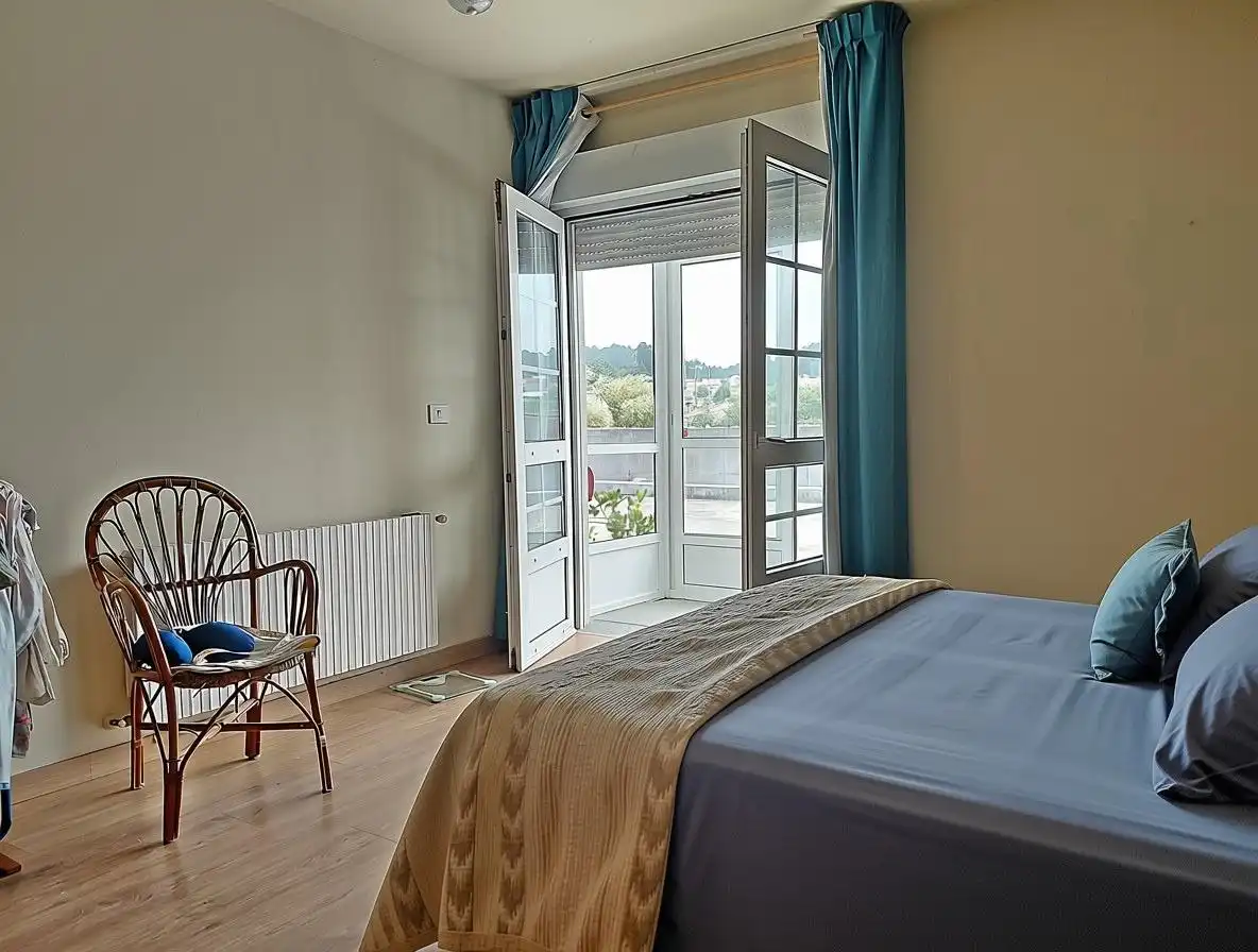 Dormitori de Casa o xalet en venda en Cambados amb Calefacció, Jardí privat i Terrassa