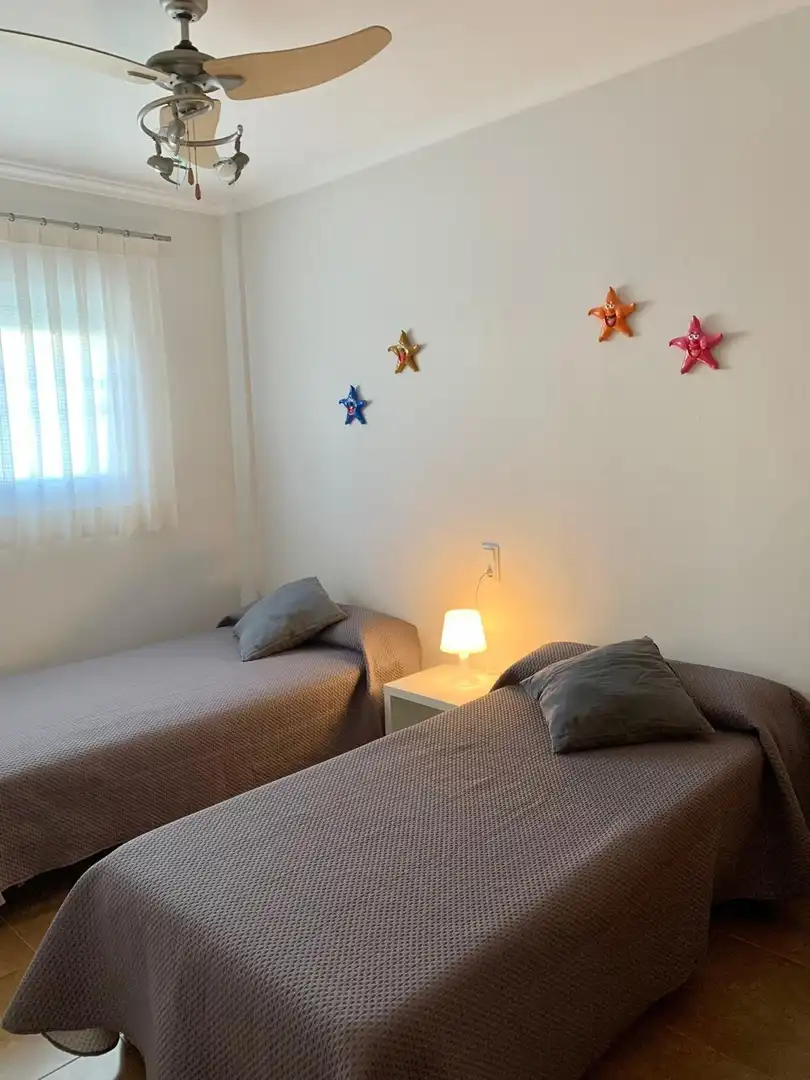 Schlafzimmer von Einfamilien-Reihenhaus zur Miete in Cullera mit Klimaanlage, Terrasse und Abstellraum