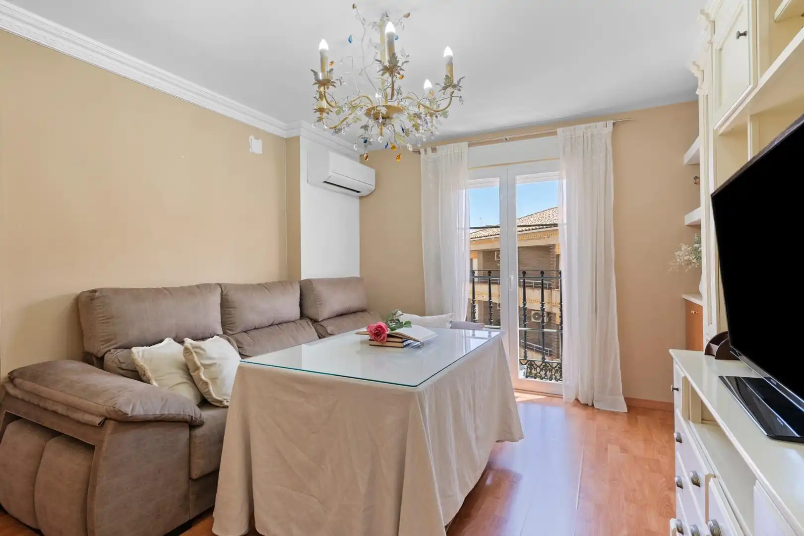 Sala de estar de Piso en venta en Atarfe con Aire acondicionado