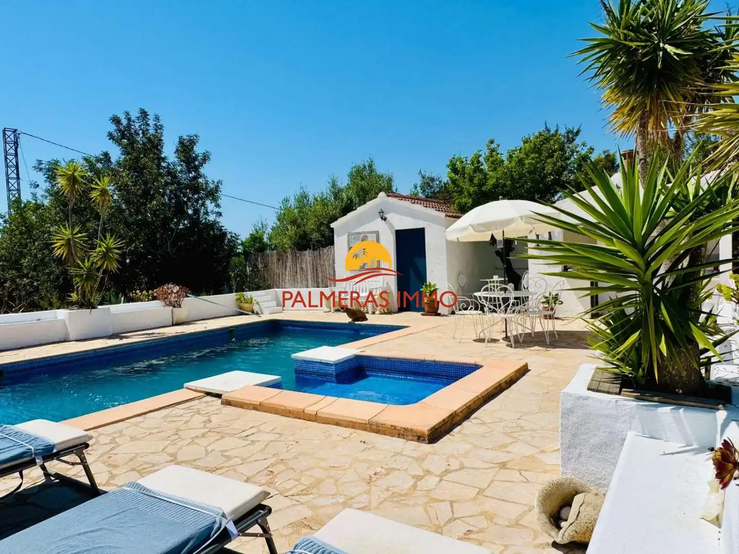 Vista exterior de Finca rústica en venta en L'Ametlla de Mar  con Trastero y Piscina
