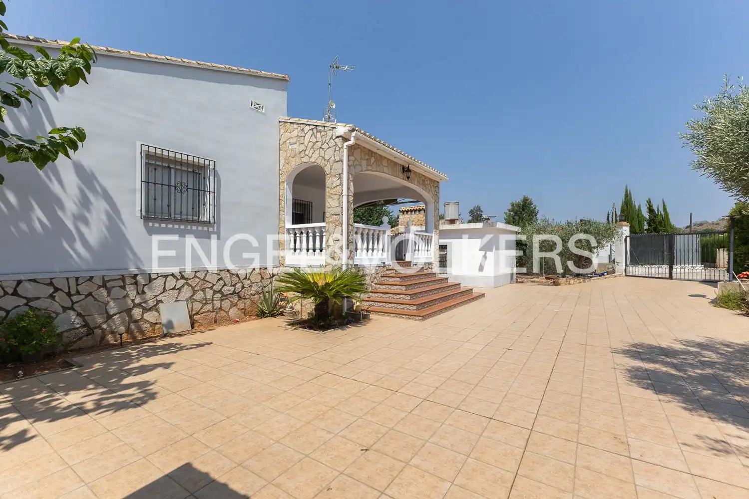 Vista exterior de Casa o chalet en venta en Rafelguaraf con Calefacción y Jardín privado