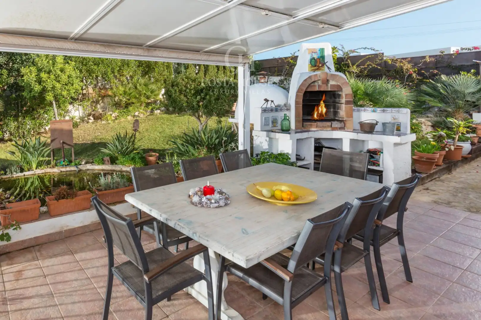 Garden of Houses for sale in Jávea / Xàbia  with Heating, Private garden and Terrace