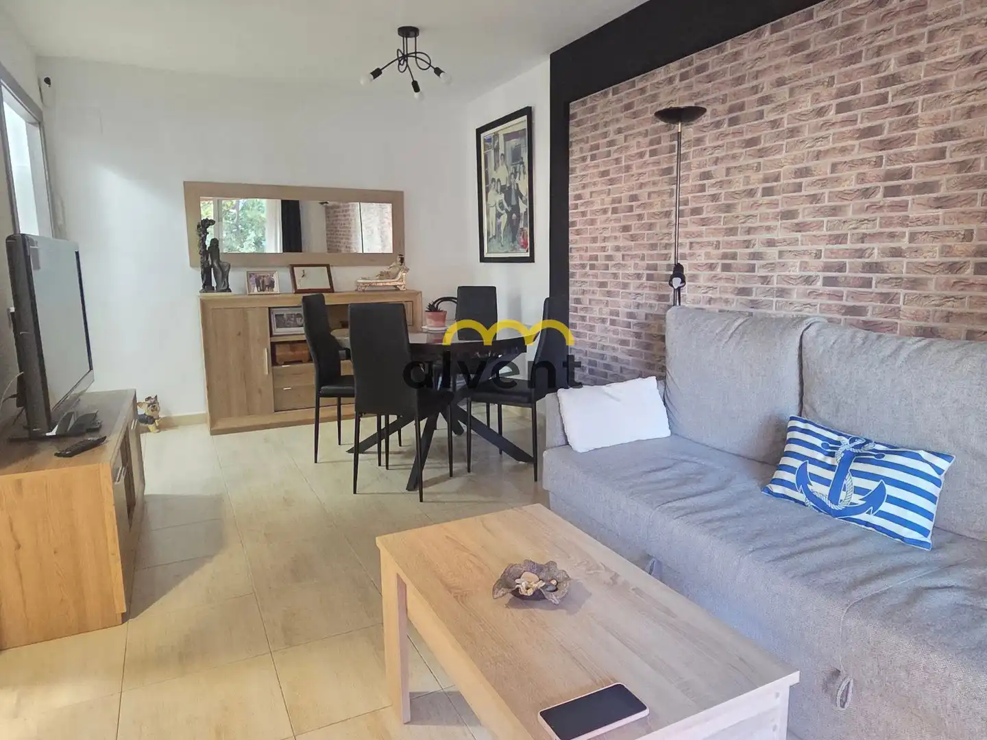 Sala de estar de Piso en venta en Lloret de Mar con Aire acondicionado, Calefacción y Terraza