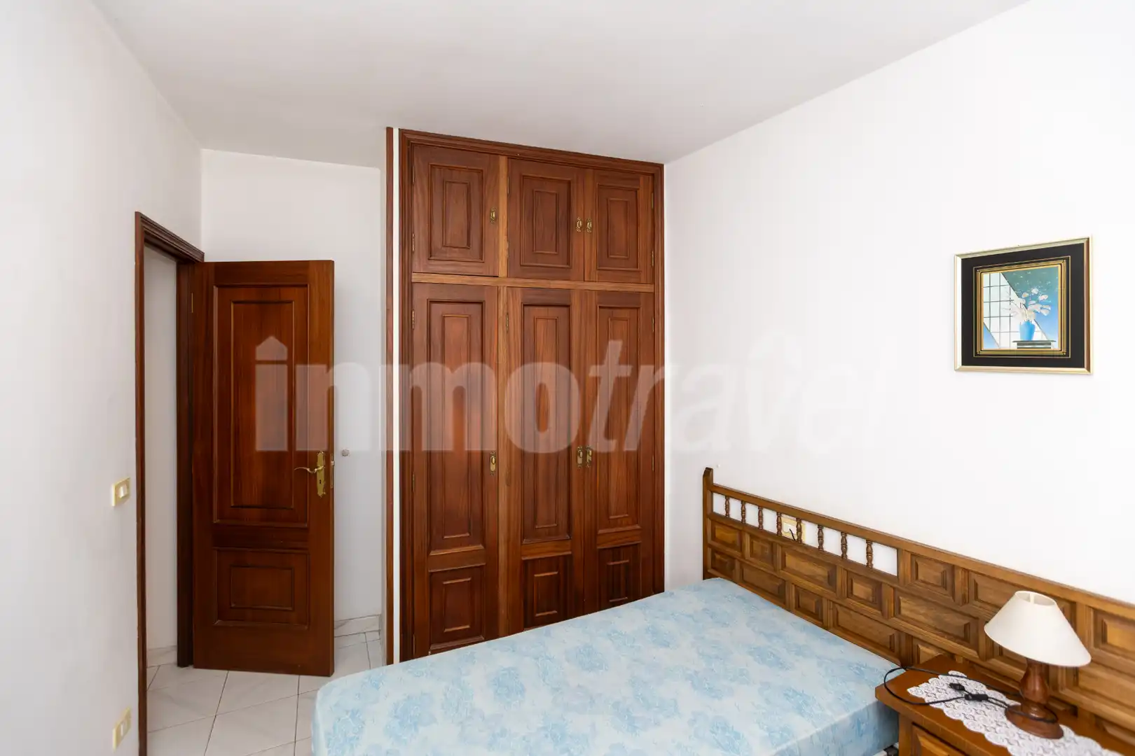 Dormitori de Casa adosada en venda en Sanxenxo amb Terrassa, Moblat i Forn