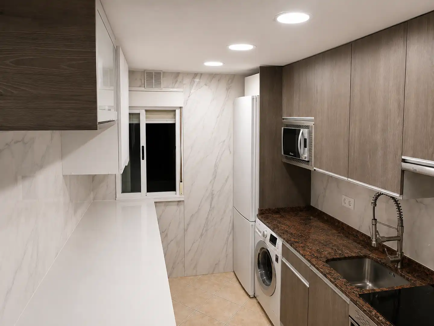 Kitchen of Flat for sale in Madrid  with Air Conditioner and Heating