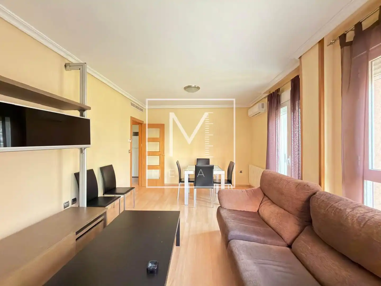 Living room of Apartments for rent in Albacete  with Air Conditioner, Heating and Furnished