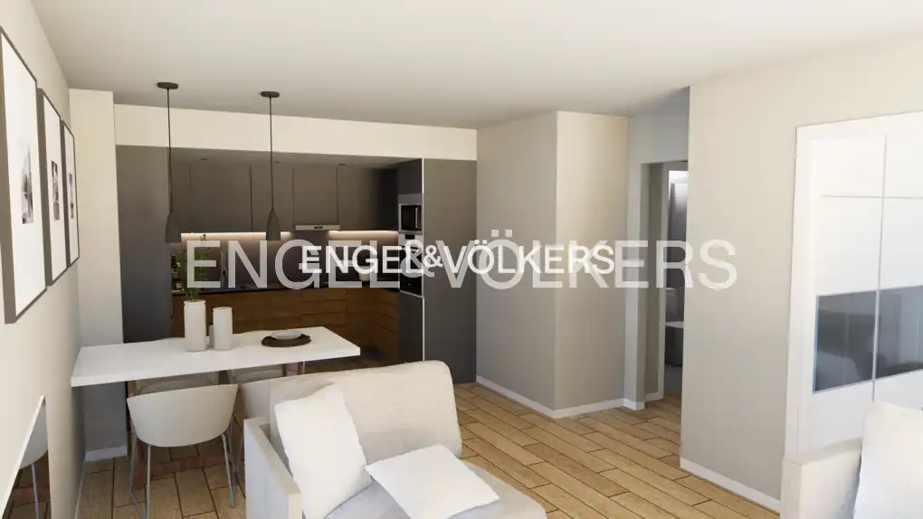 Sala de estar de Piso en venta en L'Hospitalet de Llobregat con Aire acondicionado, Calefacción y Terraza