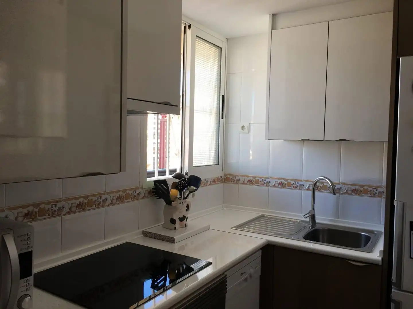 Küche von Wohnungen zum Verkauf in Benidorm mit Privatgarten, Terrasse und Möbliert