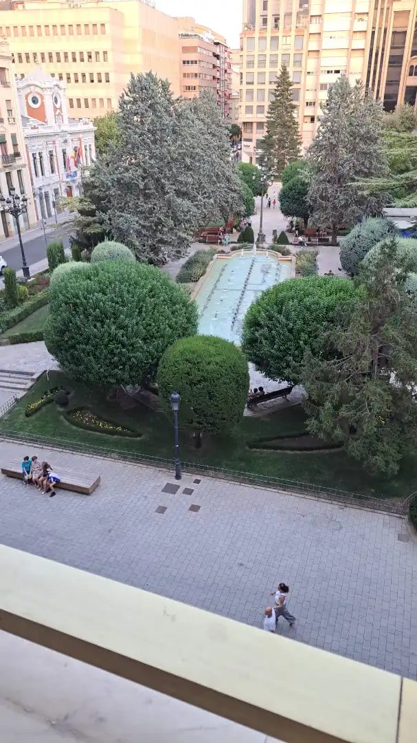 Garten von Wohnung zur Miete in Albacete mit Klimaanlage, Heizung und Parkett