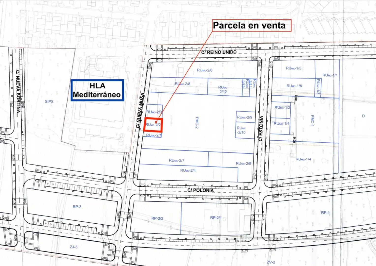 Residencial en venta en Almería