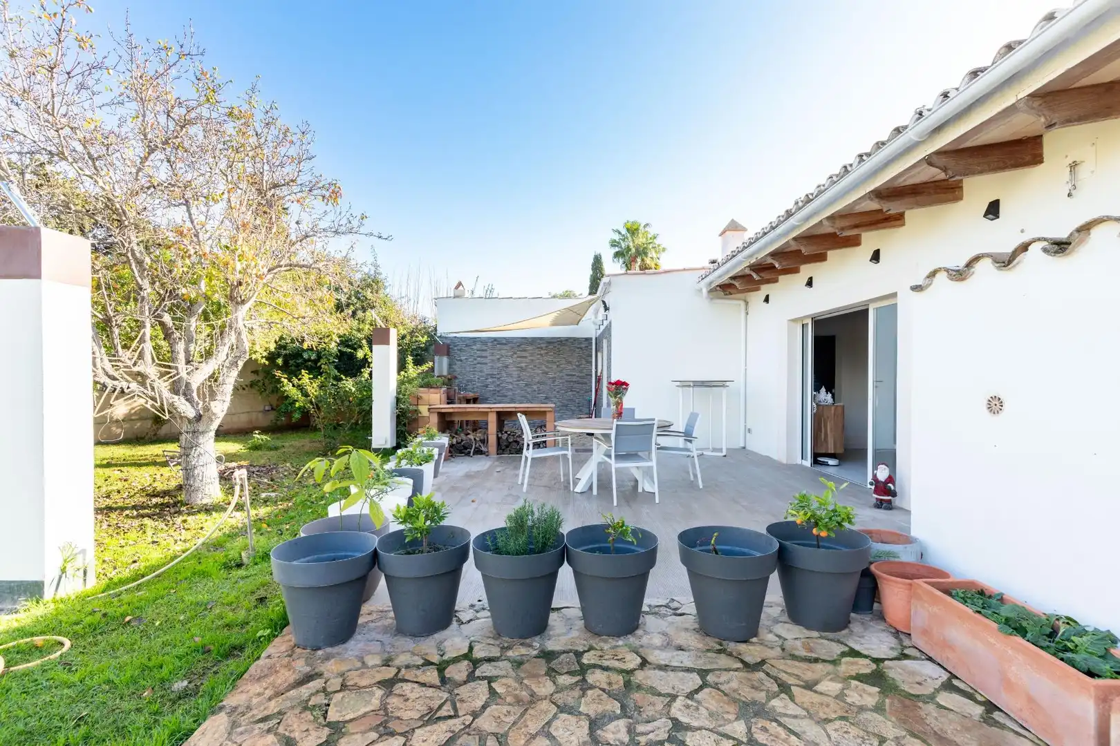 Jardí de Casa o xalet en venda en  Palma de Mallorca amb Aire condicionat, Jardí privat i Parquet