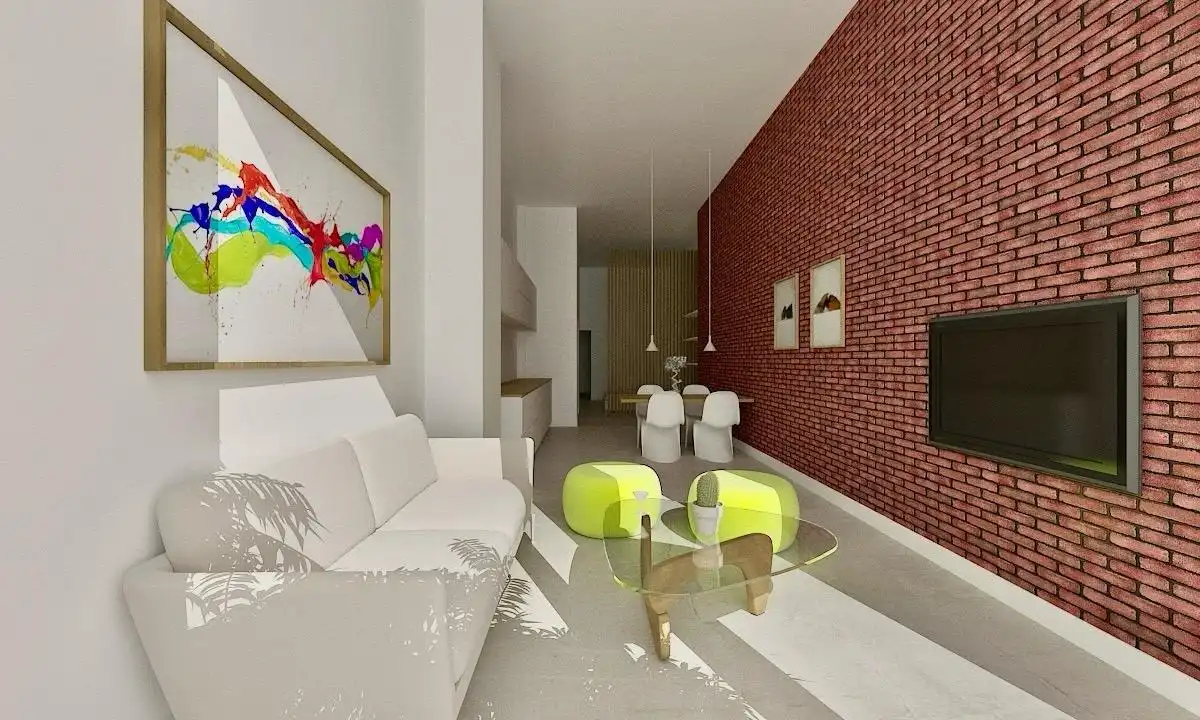 Living room of Ground floor for sale in  Madrid Capital  with Air Conditioner and Alarm