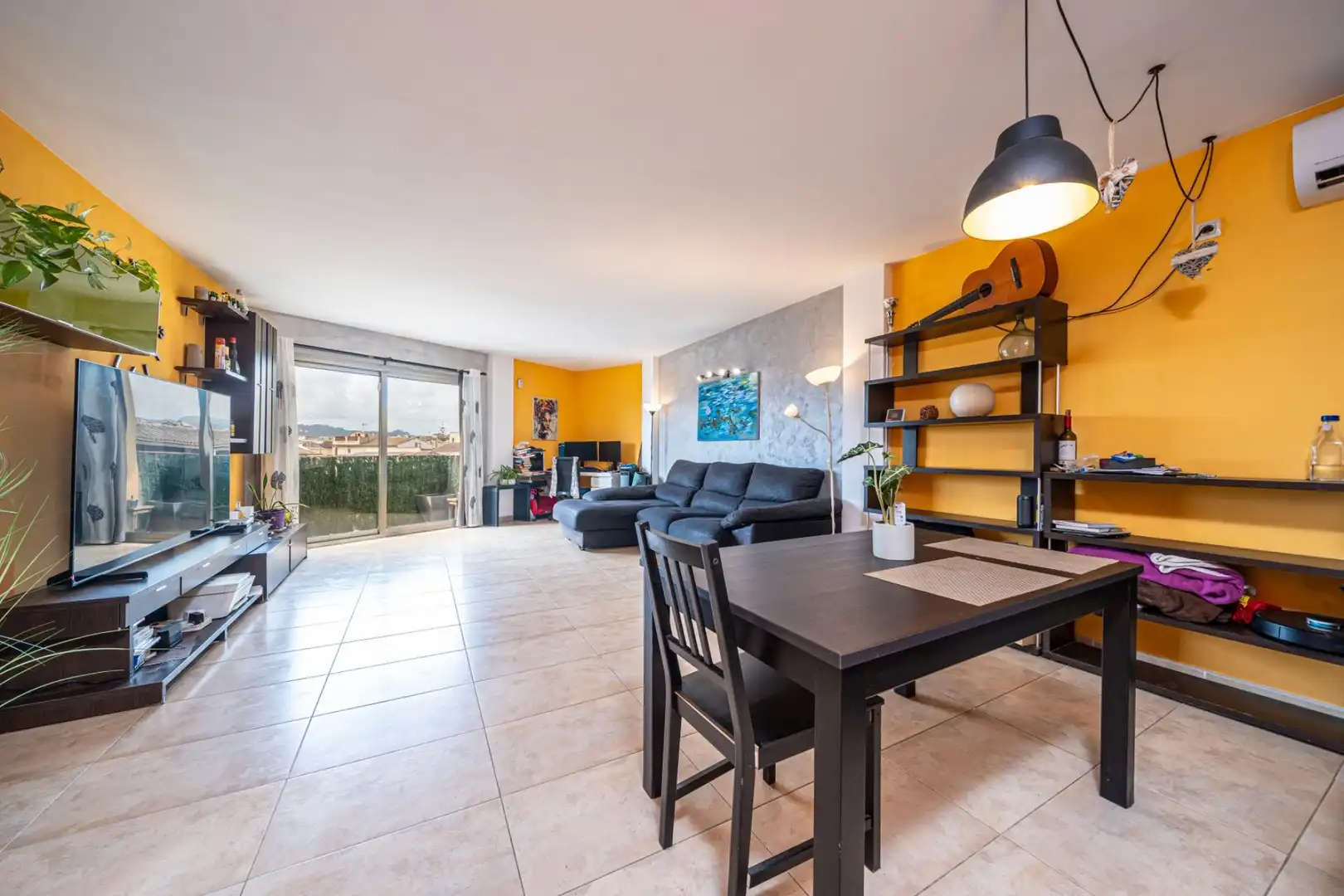 Living room of Flat for sale in Porreres  with Private garden, Terrace and Storage room