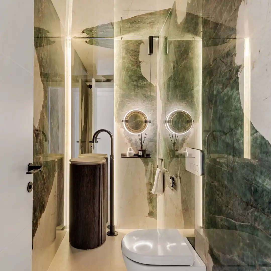 Bany de Àtic en venda en Marbella amb Aire condicionat, Jardí privat i Terrassa