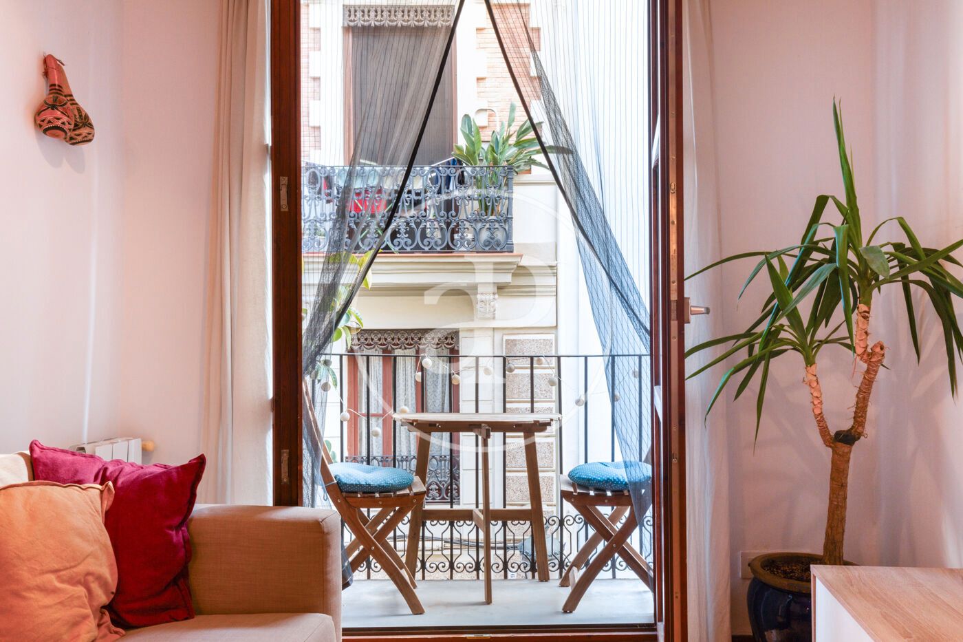 Balcony of Flat to rent in  Valencia Capital  with Air Conditioner, Heating and Terrace