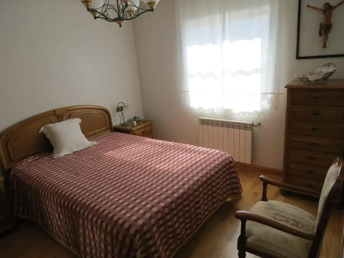 Dormitori de Pis en venda en Villaralbo amb Jardí privat, Parquet i Moblat