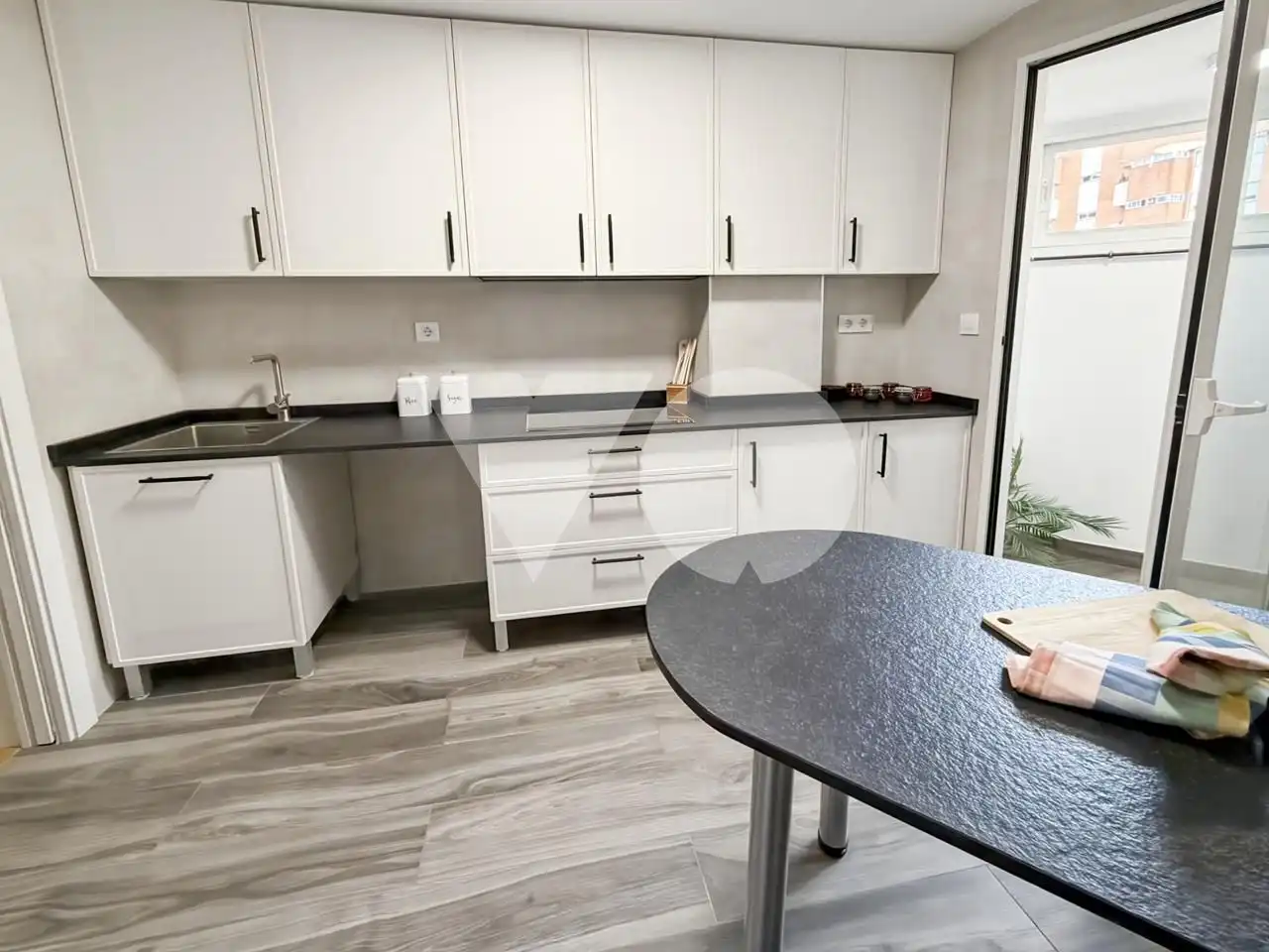 Cocina de Piso en venta en Madrid con Calefacción, Parquet y Terraza
