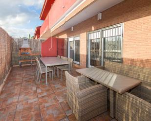 Terrace of Single-family semi-detached for sale in Castellón de la Plana / Castelló de la Plana  with Heating, Storage room and Balcony