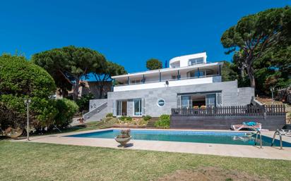 Jardí de Casa o xalet en venda en Calonge amb Aire condicionat, Terrassa i Piscina