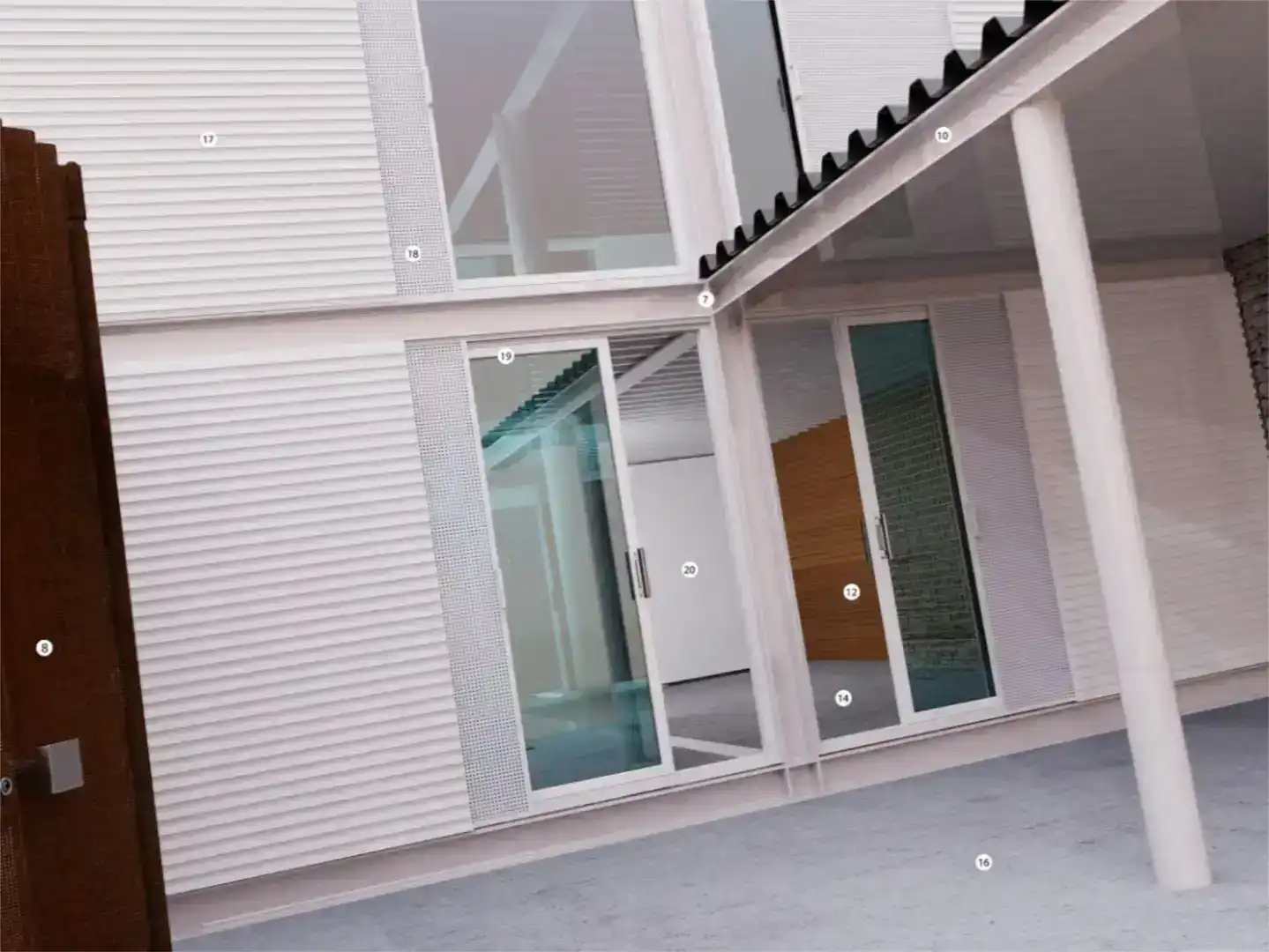 Vista exterior de Pis en venda en Ossa de Montiel amb Aire condicionat, Jardí privat i Parquet