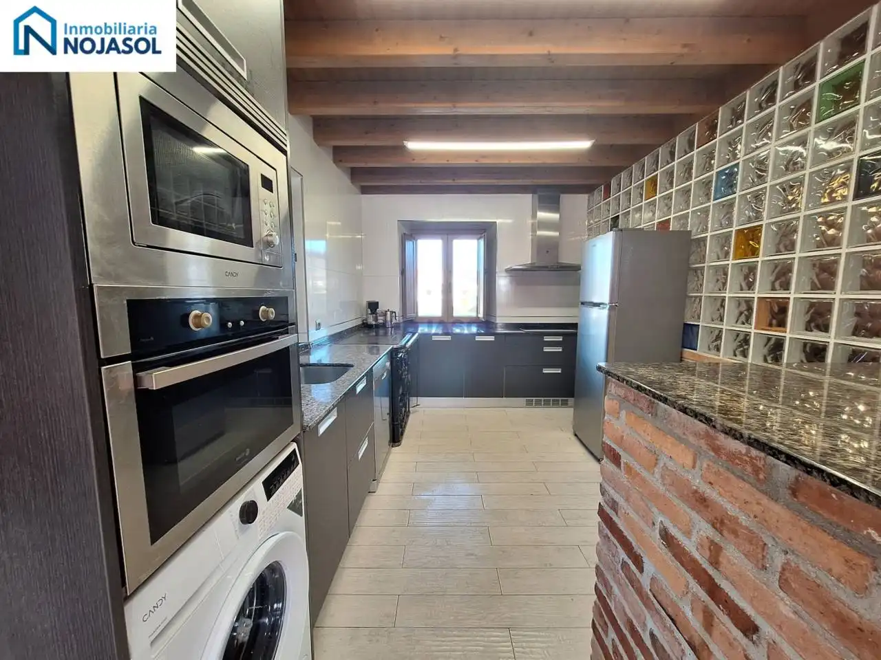Cocina de Casa o chalet de alquiler en Noja con Calefacción, Jardín privado y Terraza