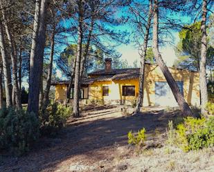 Vista exterior de Finca rústica en venda en Requena amb Jardí privat, Terrassa i Traster