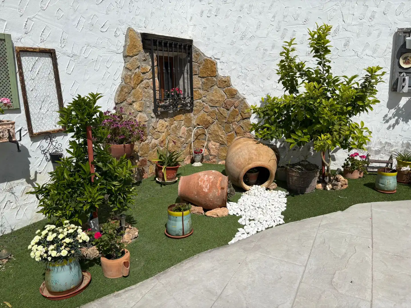 Garden of Country homes for rent in Cuevas del Campo  with Furnished and Pets allowed