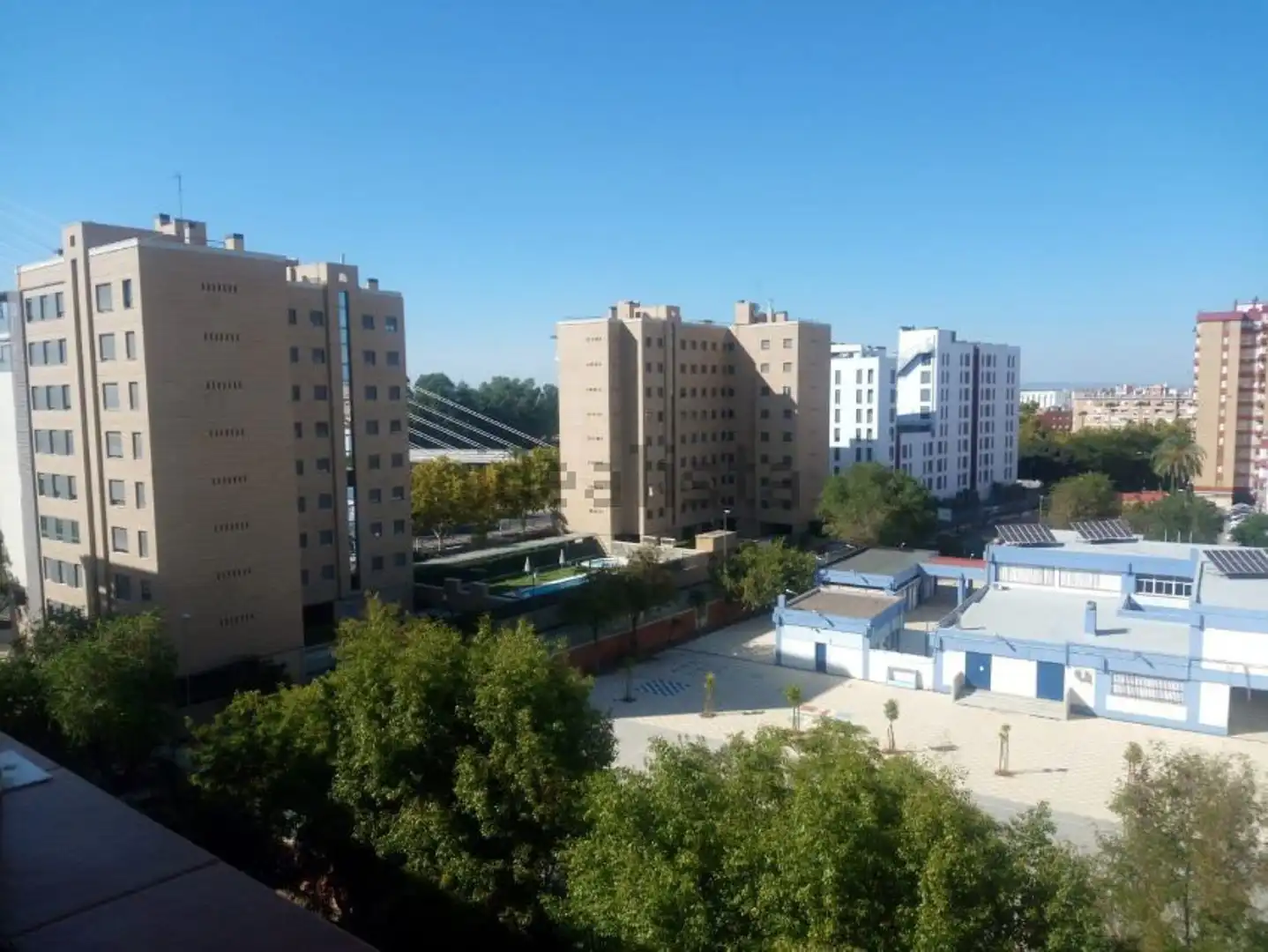 Vista exterior de Estudio de alquiler en Sevilla