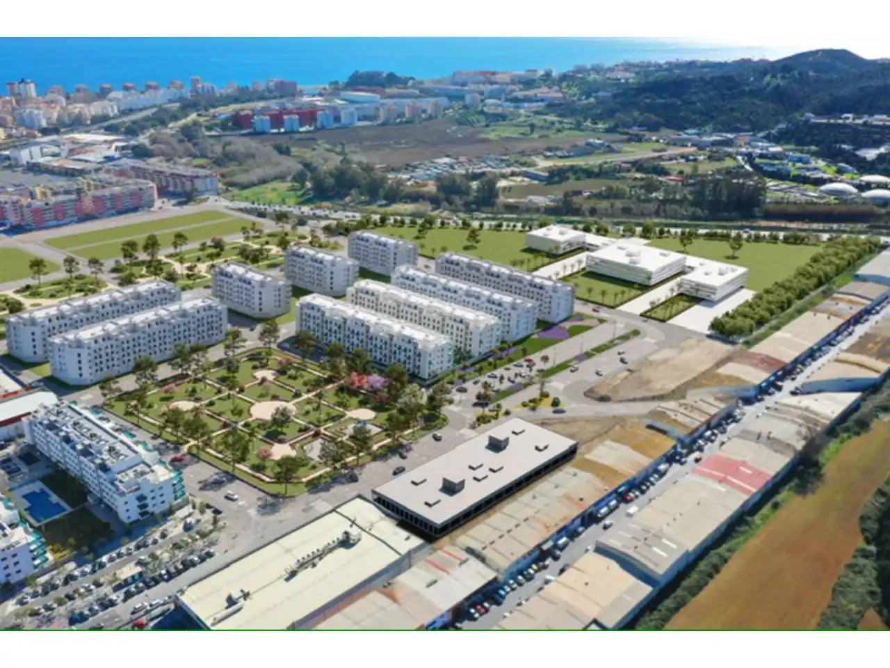 Exterior view of Flat for sale in Mijas  with Air Conditioner, Terrace and Storage room