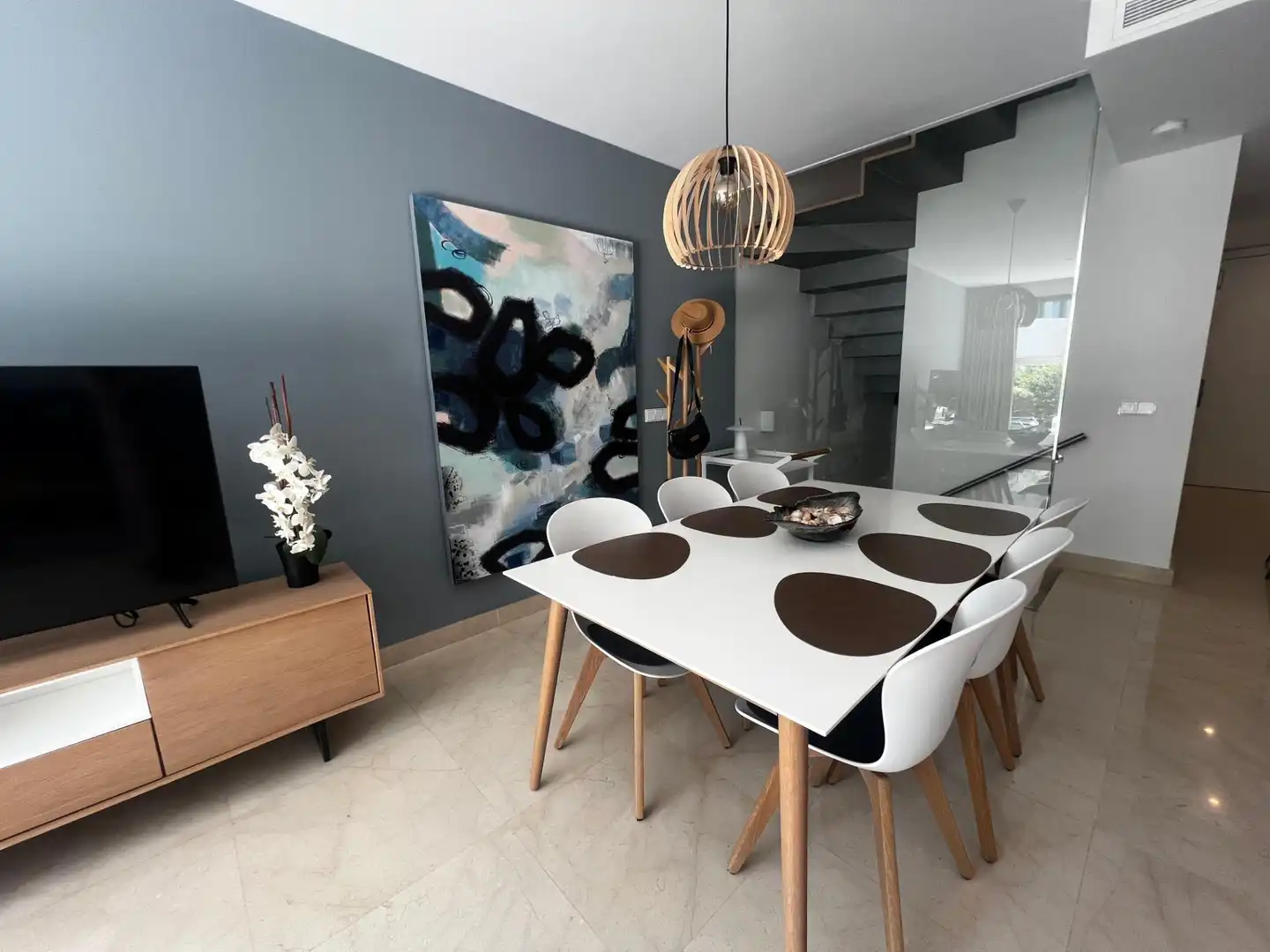Dining room of Apartments for sale in Mijas  with Air Conditioner, Heating and Terrace