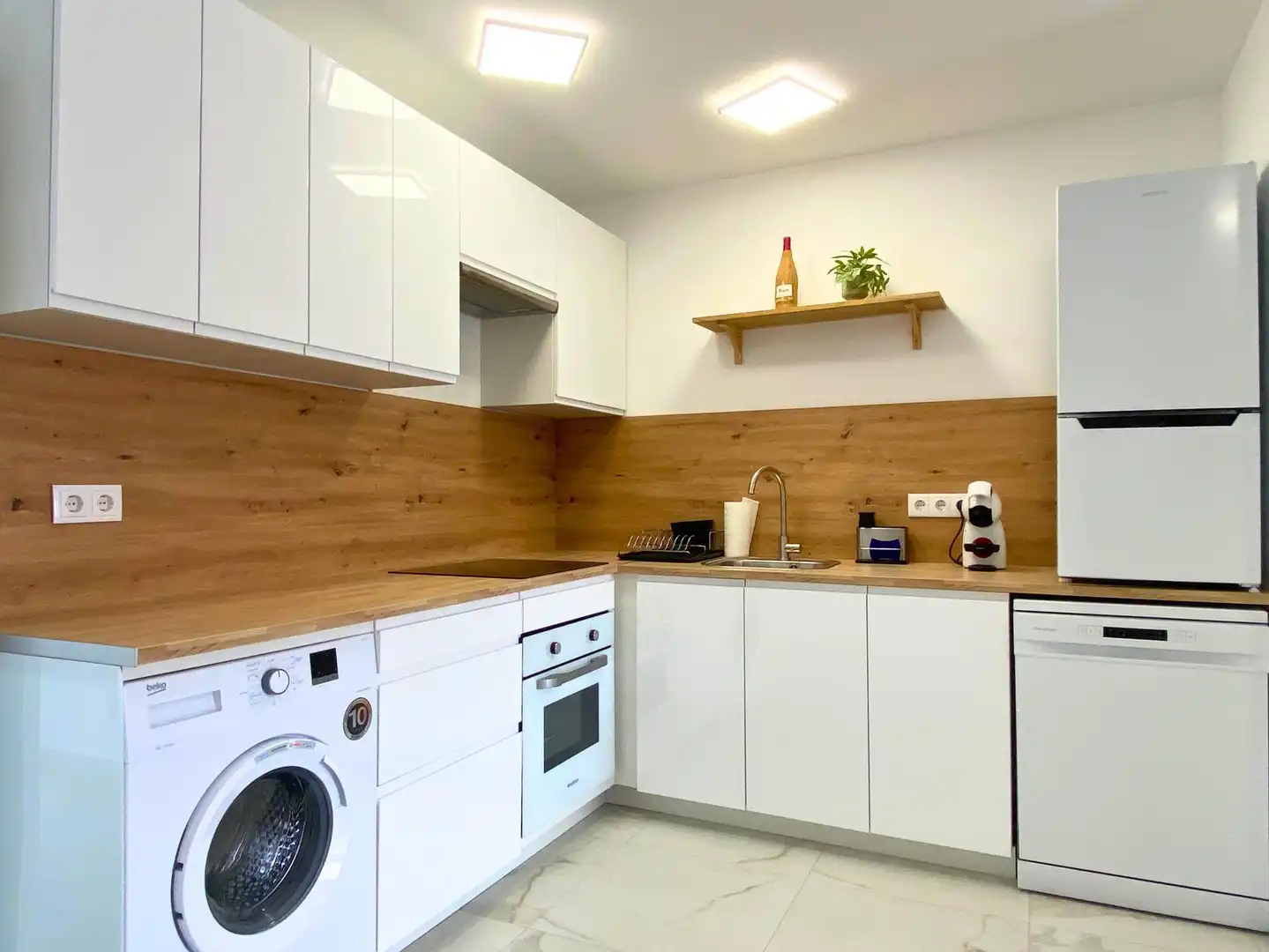Kitchen of Flat for sale in Playa del Acequión, Náufragos y Rocío del Mar