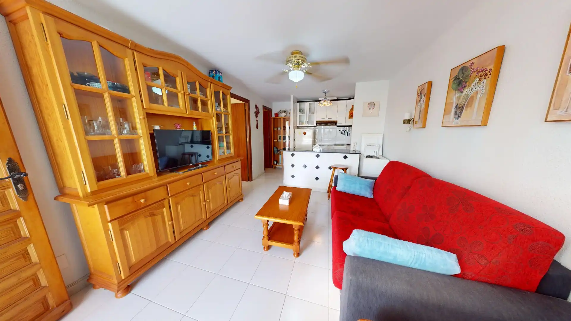 Sala d'estar de Casa o xalet en venda en San Javier amb Jardí privat, Terrassa i Traster